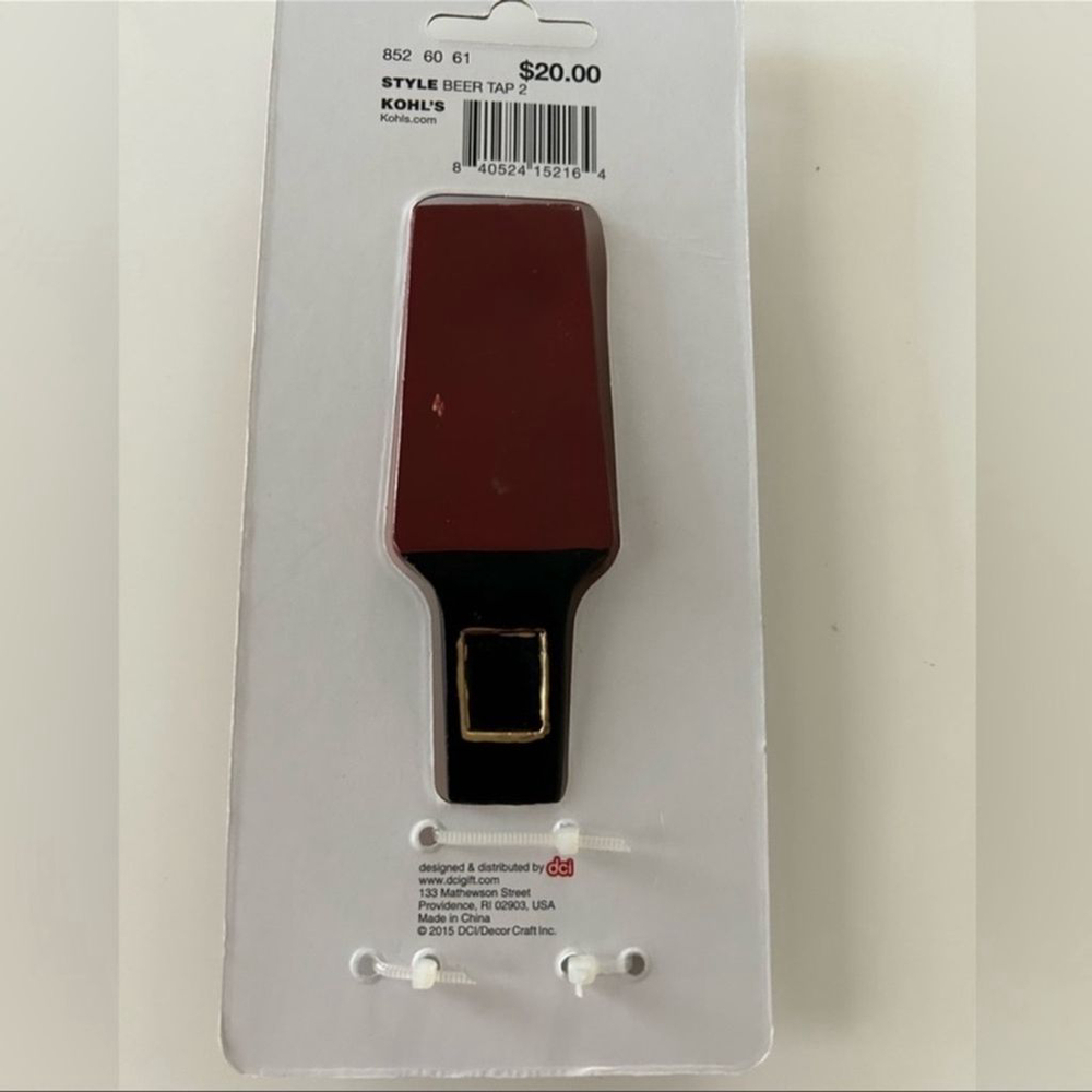 🆕 Happy Hour Beer Tap Bottle Opener NWT - Picture 2 of 2